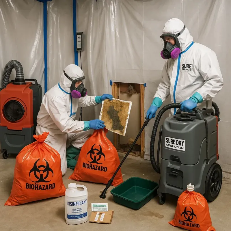 Contaminated Water Handling Protocols process in Lake Belvedere Estates, FL